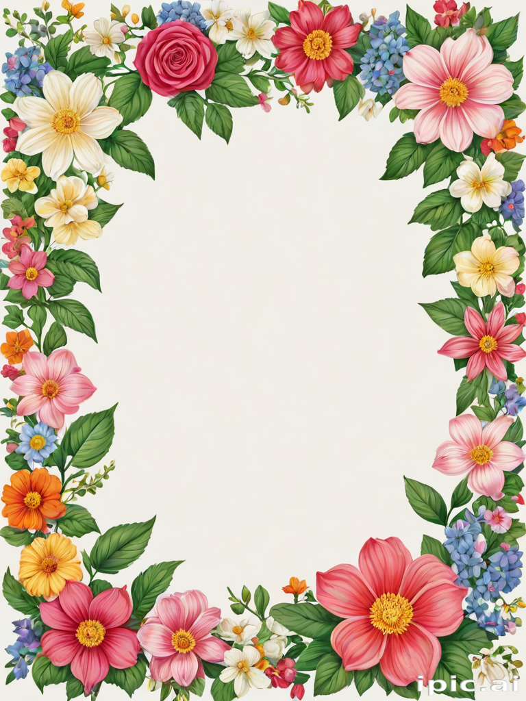 flower border clipart