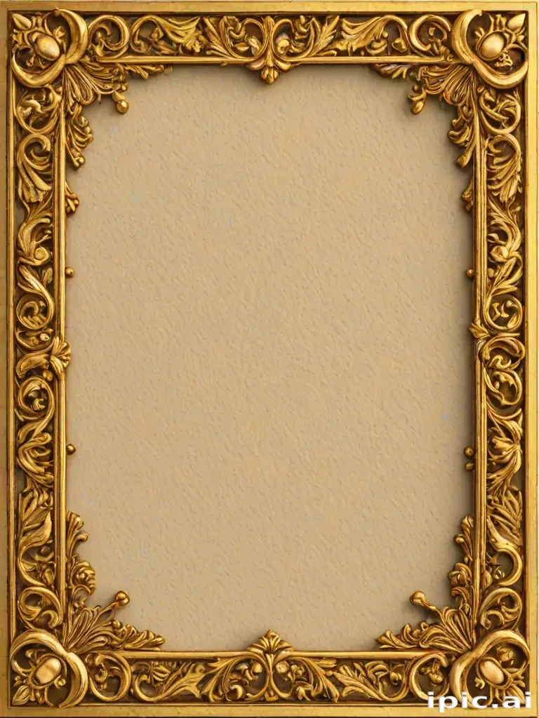 golden border