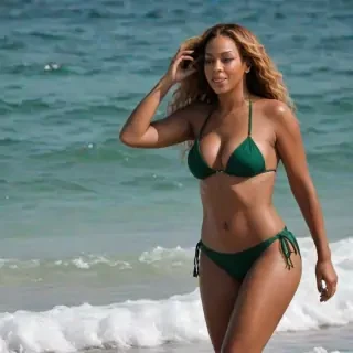 Beyonc� in bikini
