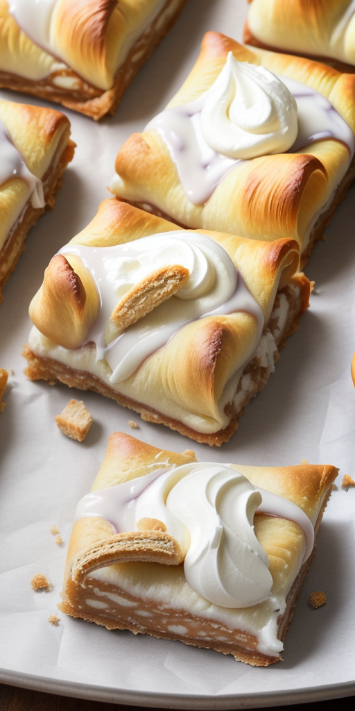 cream cheese bars using crescent rolls