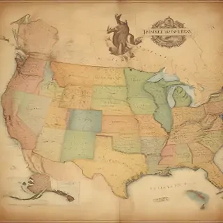 united states map