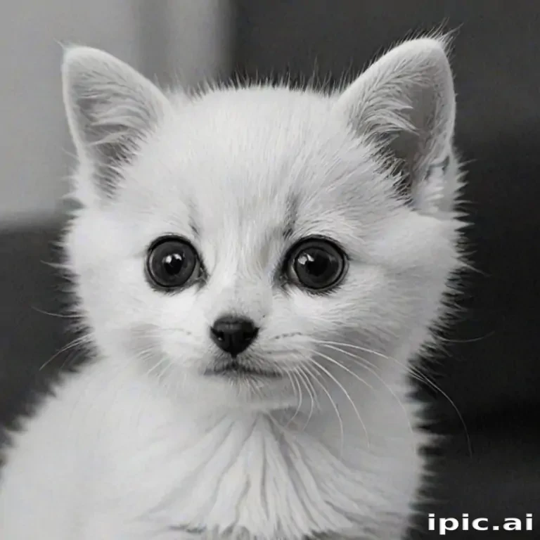 cute black and white