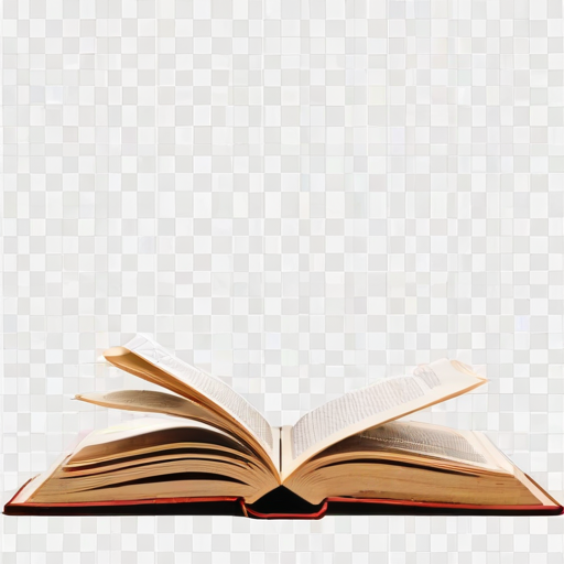 book transparent background