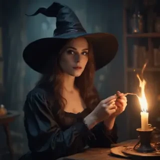 vintage witch pictures