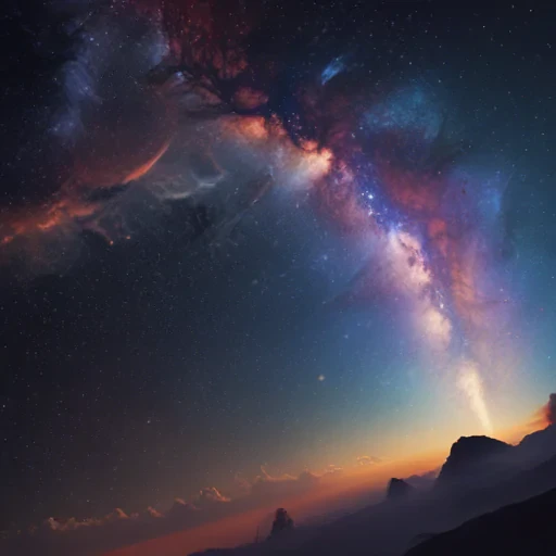 galactic background