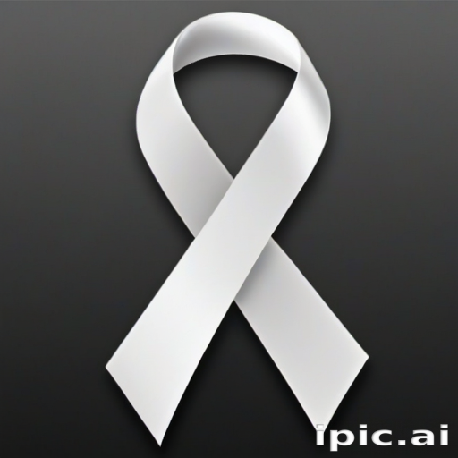 white ribbon png