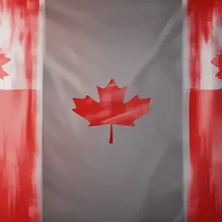 canada flag transparent