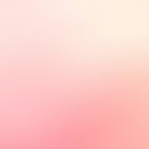 Create a soft gradient background transitioning from pale pink at the center to creamy beige at the edges with a smooth and even blend.