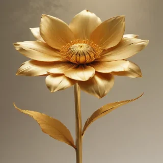 gold flower