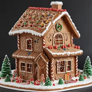 gingerbread house png