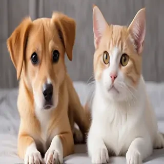 cat and dog