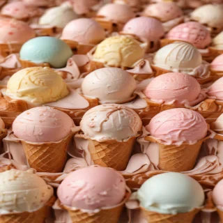 ice cream background