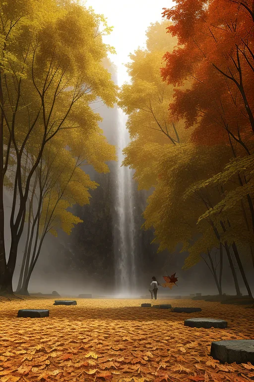 falling leaves png