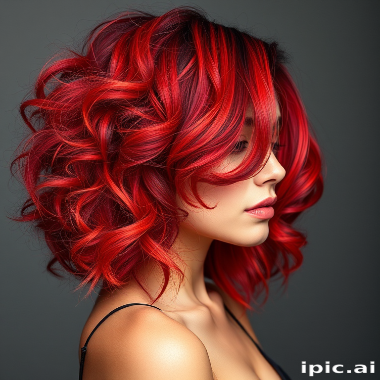 create 20 unique image generation prompts that will generate beautiful and high quality DIFFERENT HAIR COLOR AND STYLE, minimum 20 words per prompt, include random DIFFERENT HAIR COLOR AND STYLE name and elaborate DIFFERENT HAIR COLOR AND STYLE, elaborate DIFFERENT HAIR COLOR AND STYLE characteristics, each sentence must be unique, do not start with "A", each characteristics must be unique, each design must be unique, each starting words must be unique, just write the prompt no numbers, one prompt per line, no dash, no special characters, bold letters, no asterix,