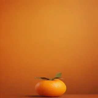 cute orange background