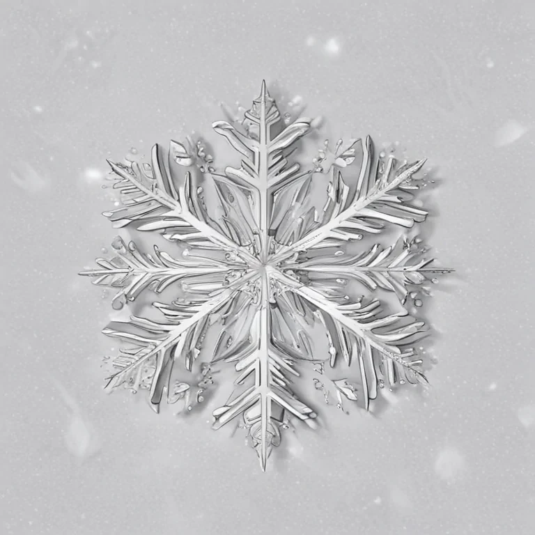snowflake clipart free