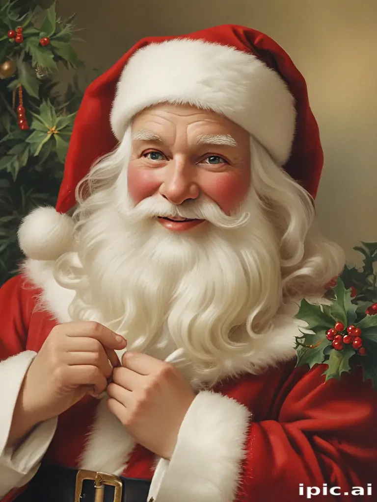vintage santa images