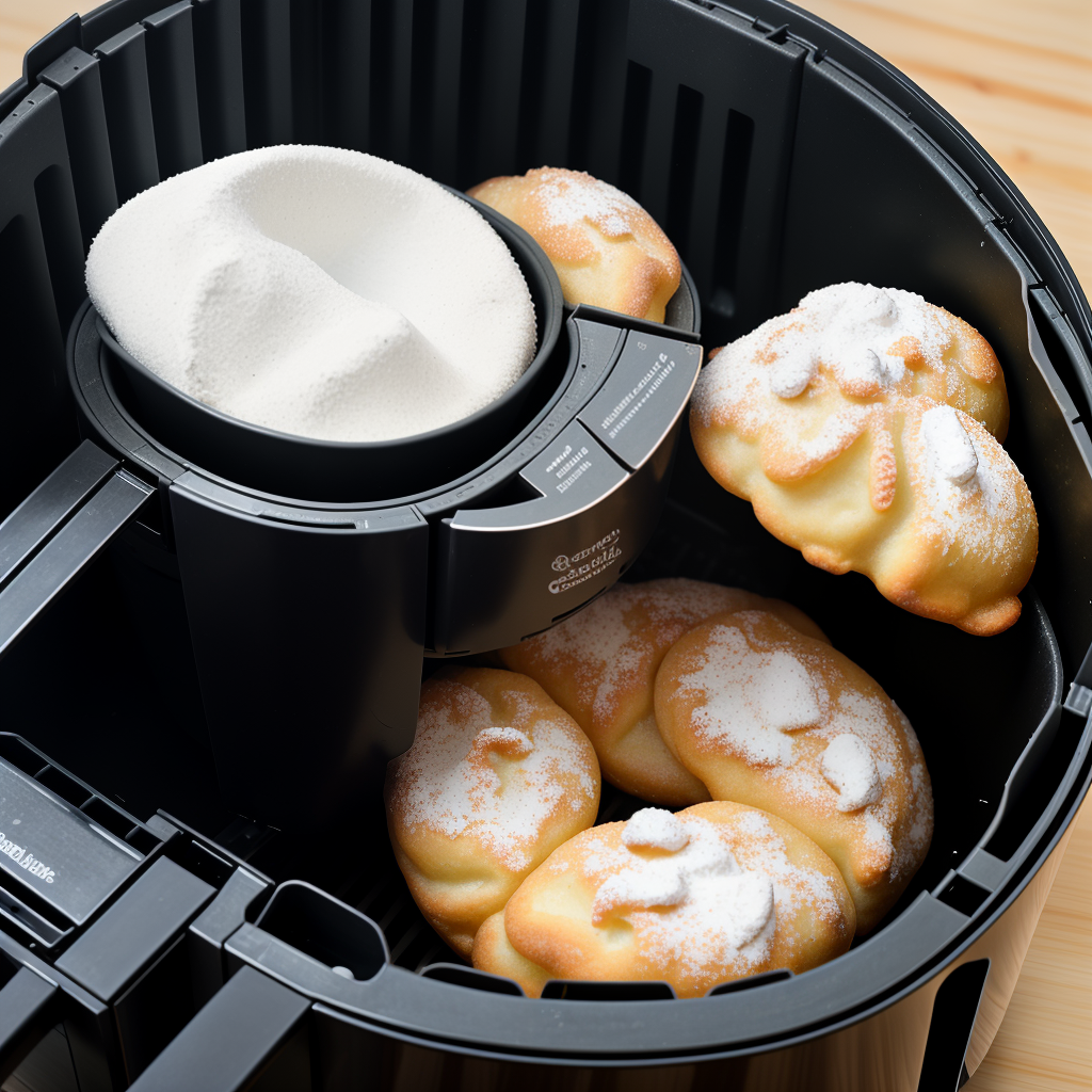 fried dough in air fryer