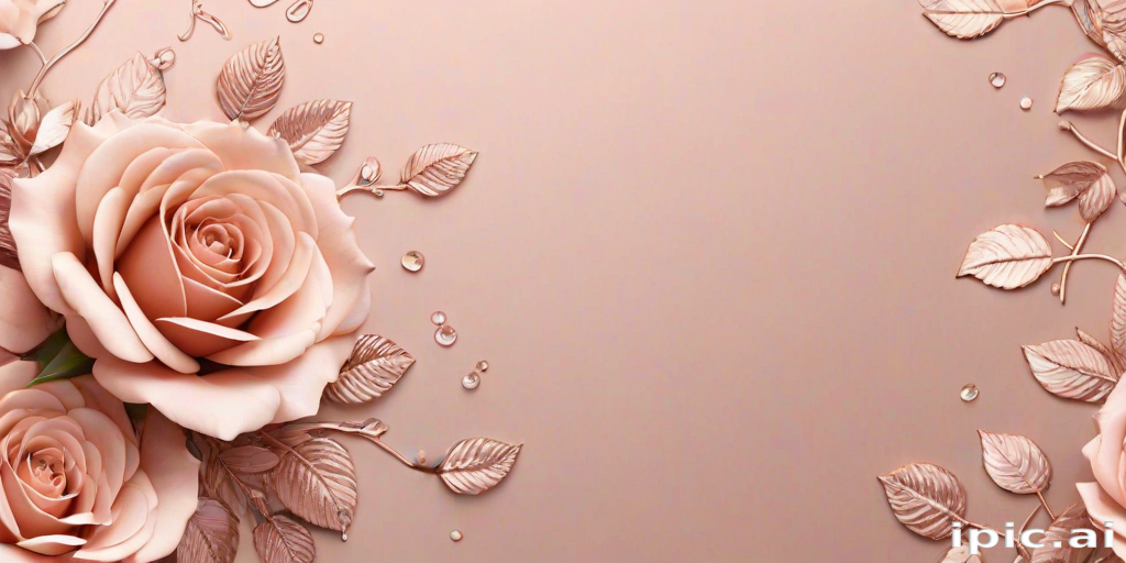 rose gold cute wallpapers