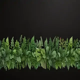 greenery border