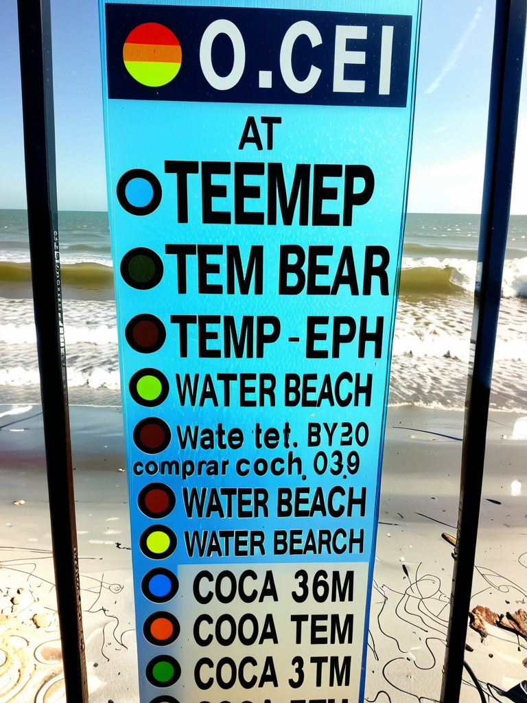 water temp at cocoa beach