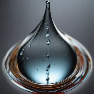 water drop transparent
