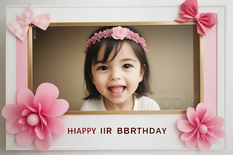 birthday frame