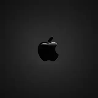 black ios wallpaper