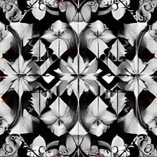 black and white patterns