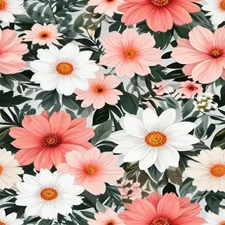 flowers clear background