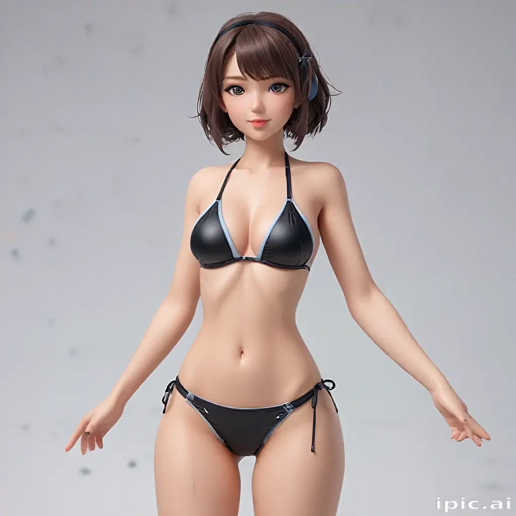 bikini girl ai