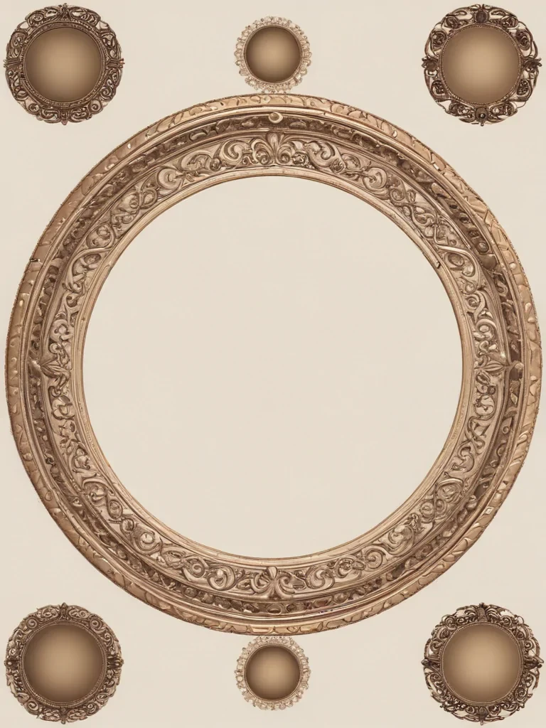 circle frame clipart
