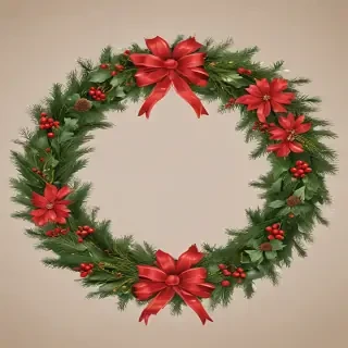 christmas wreath png