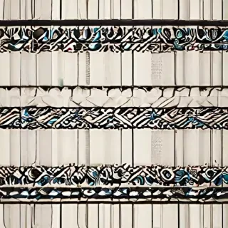 patterned line