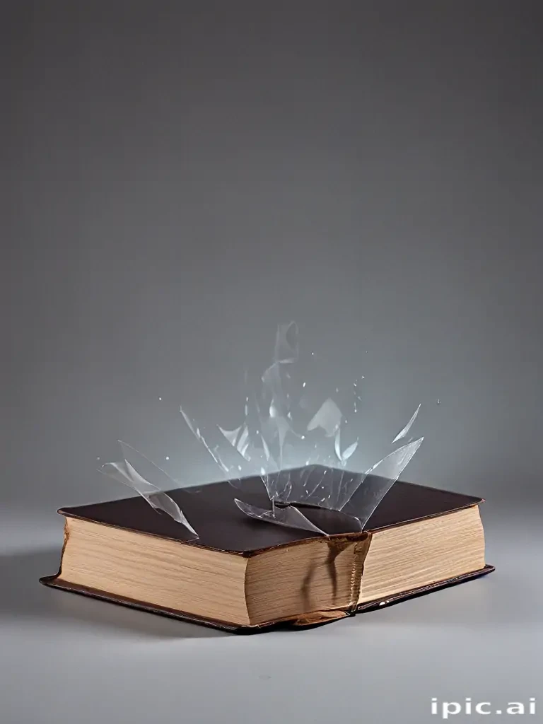 book transparent background