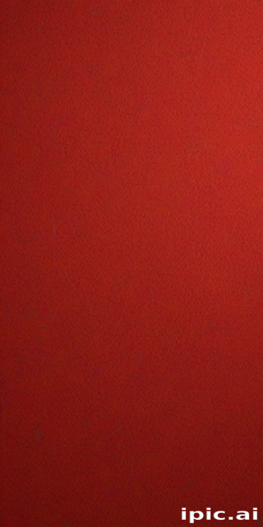 Vibrant Deep Red Background with Subtle Texture for Creative Projects