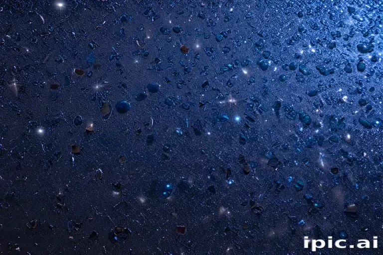 blue glitter background