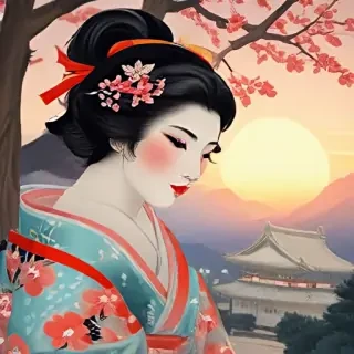 ukiyo e wallpaper
