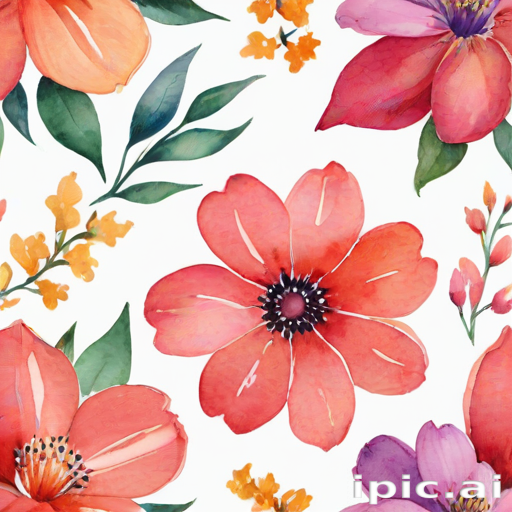 watercolor flowers png
