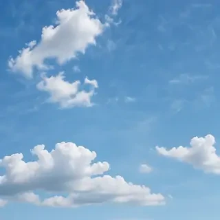 sky blue background
