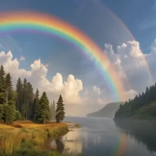 rainbow wallpaper aesthetic