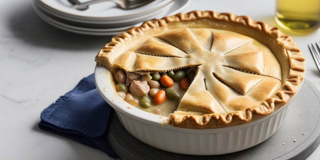 what to eat with chicken pot pie