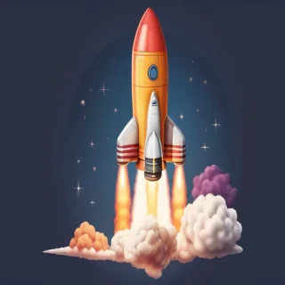 rocket png emoji