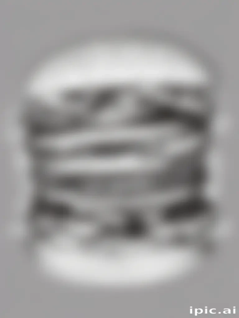 burger clipart black and white
