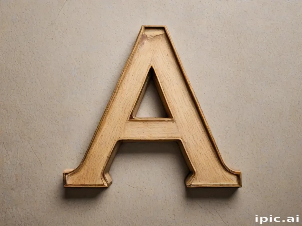 letter a png
