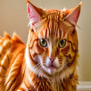 orange cat