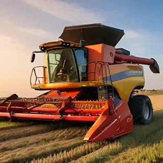 combine harvester