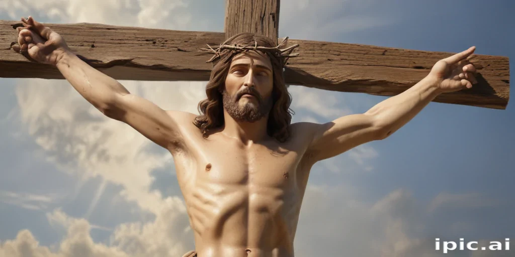 images of jesus christ on cross