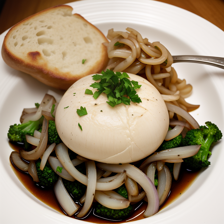 entree often served with onions