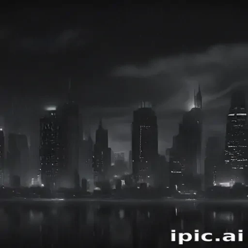 dark city background